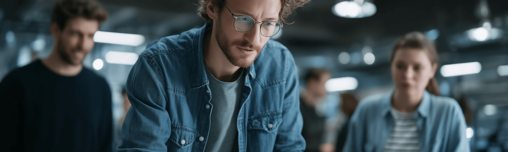 ollaborative work scene