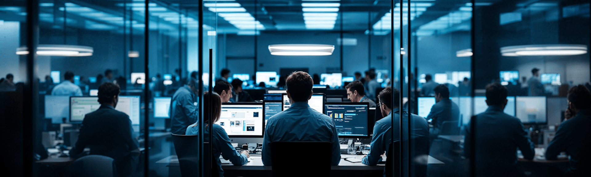 modern office environment